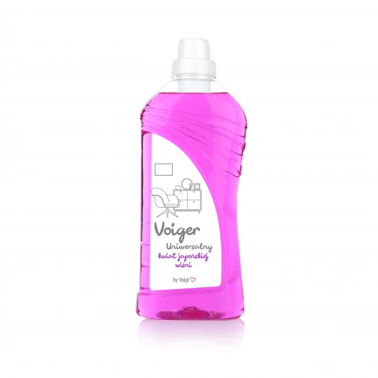 Produkt przeznaczony do mycia wszelkich wodoodpornych powierzchni - Voiger Uniwersalny kwiat japońskiej wiśni - Voiger