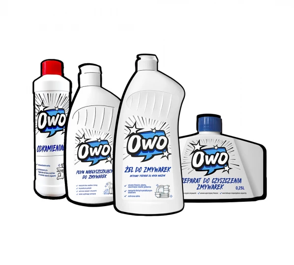 Zestaw zawiera 4 produkty w tym 1 GRATIS - Zestaw promocyjny OWO - Owo