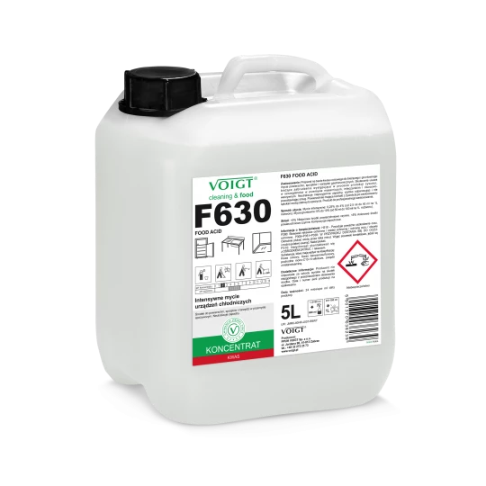 Intensywne mycie urządzeń chłodniczych - F630 FOOD ACID - cleaning - Gruntowne czyszczenie