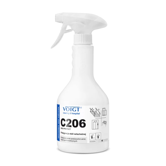 Pielęgnacja stali szlachetnej - C206 INOX PROTECT - cleaning - Powierzchnie ponadpodłogowe