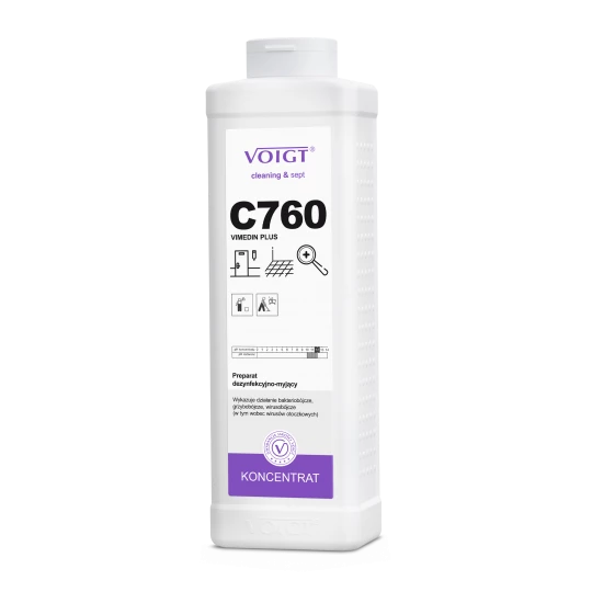 Preparat dezynfekcyjno-myjący - C760 VIMEDIN PLUS - cleaning - Dezynfekcja