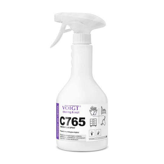 Preparat dezynfekcyjno-myjący - C765 VIMEDIN PLUS SPRAY - cleaning - Dezynfekcja