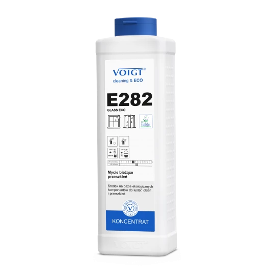 Mycie bieżące przeszkleń - E282 GLASS ECO - cleaning - Powierzchnie ponadpodłogowe