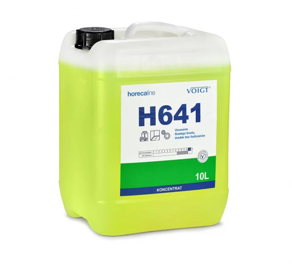 Usuwanie tłustego brudu, środek bez fosforanów - H641 - Gruntowne czyszczenie - horecaline