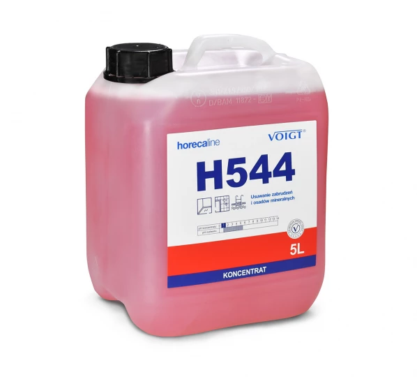 Usuwanie zabrudzeń i osadów mineralnych - H544 - horecaline - Preparaty kwasowe