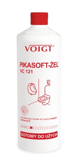 Dezynfekcyjny środek do mycia urządzeń sanitarnych - PIKASOFT-ŻEL VC121 - Dezynfekcja - Profesjonalne środki utrzymania czystości - Łazienka