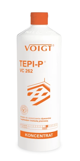 Środek do czyszczenia dywanów i wykładzin metodą pianową - TEPI-P VC262 - Profesjonalne środki utrzymania czystości