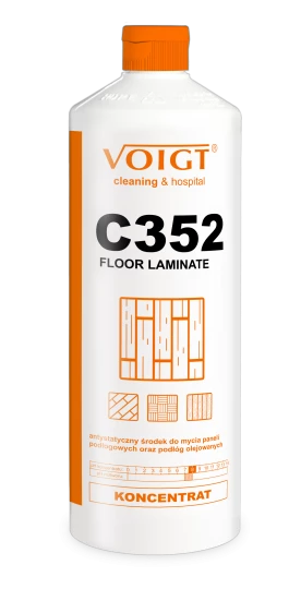 Antystatyczny środek do mycia paneli podłogowych oraz podłóg olejowanych - C352 FLOOR LAMINATE - cleaning & hospital - Podłogi i wykładziny