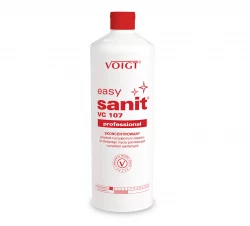 cleaning & hospital - Sanitariaty - EASY SANIT VC107 - Skoncentrowany preparat o przyjemnym zapachu do bieżącego mycia pomieszczeń i urządzeń sanitarnych